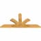 Ekena Millwork Richland Rough Sawn Timber Gable Bracket, Western Red Cedar, 48"W x 24"H x 2"D x 4"F, 12/12 Pitch GBW048X24X0204RIC00RWR - alternate 3